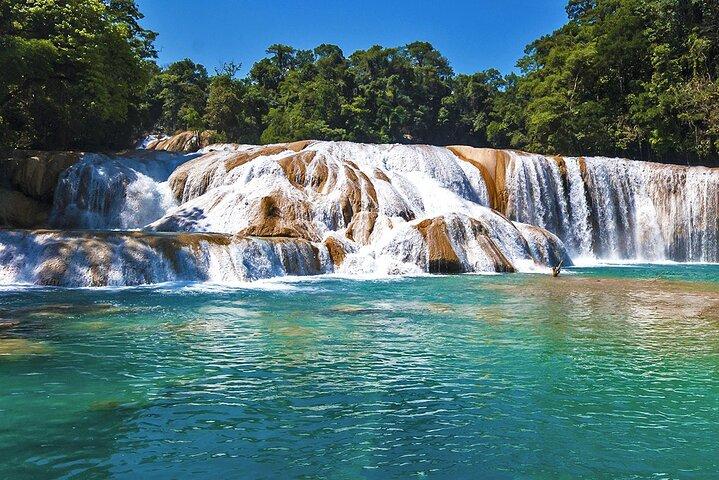 Agua Azul & Misol-Ha Day Tour ending in Palenque