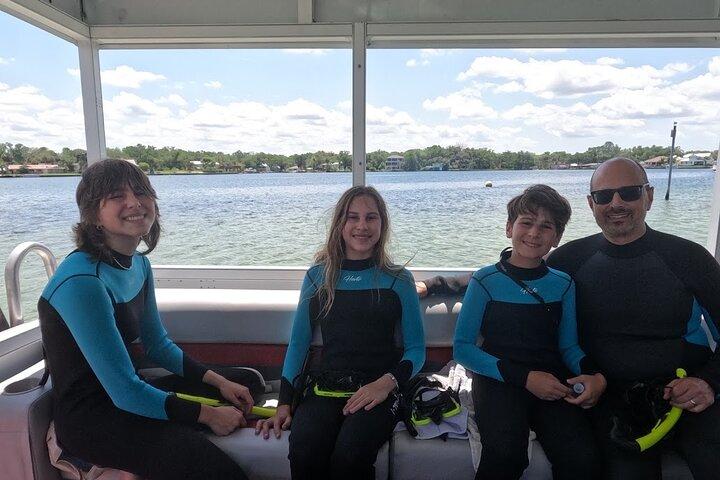 3 Hour Small Group All Inclusive Manatee Swim with free Photo pkg