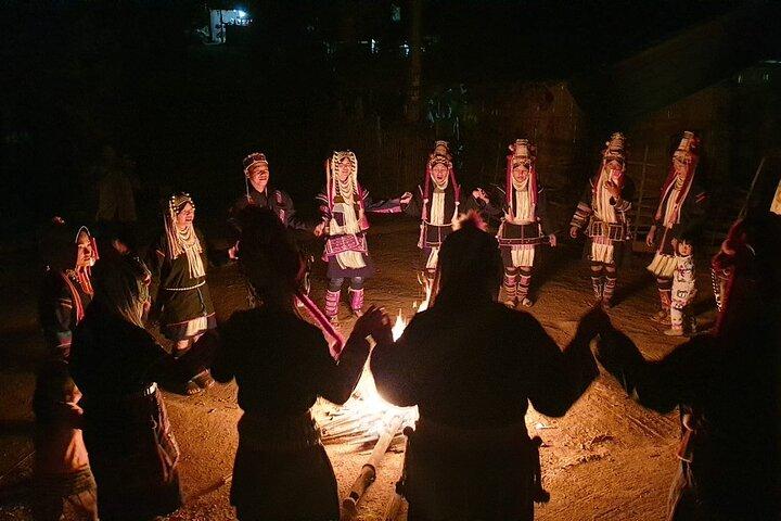 Akha Village Cooking, Dinner & Fire Dance Exclusive Experience