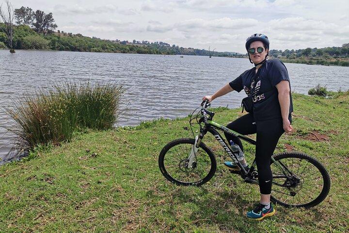 Private Cycling The Cradle of Humankind in Game Reserve