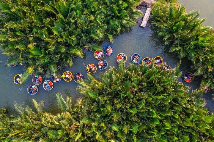 Hoi An: Coconut Basket Boat Ride in the Coconut Forest