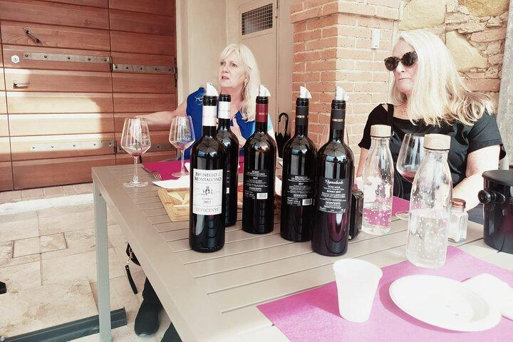 VIP Brunello Montalcino, Montepulciano & Val d'Orcia with Lunch