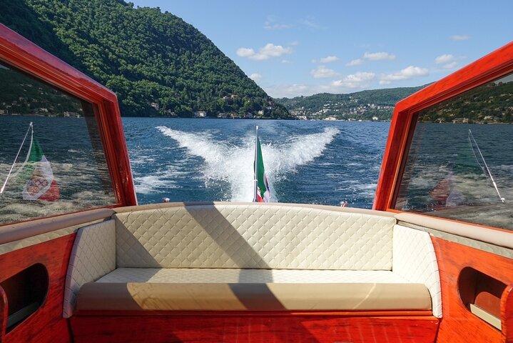4 Hours Private Wooden Boat Tour stop Bellagio Varenna 6 pax