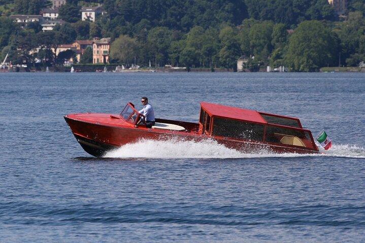 4 Hours Private Wooden Boat Tour stop Bellagio Varenna 6 pax