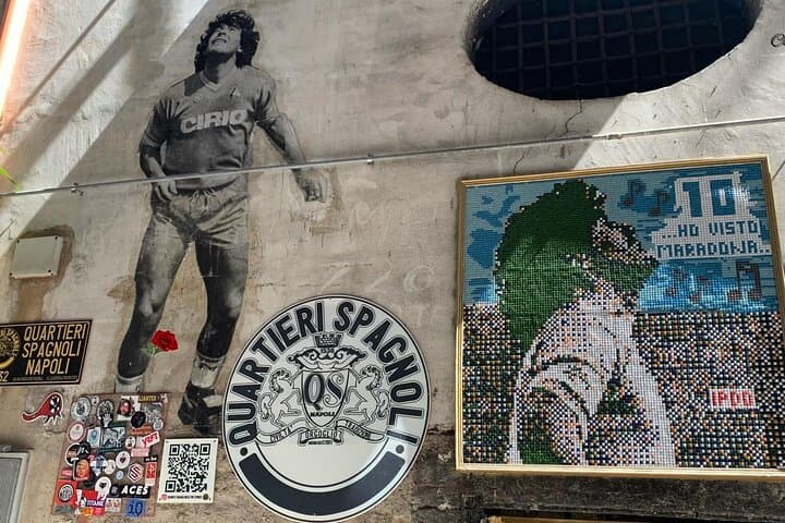 Diego Armando Maradona Guided Walking Tour of Naples from Rome
