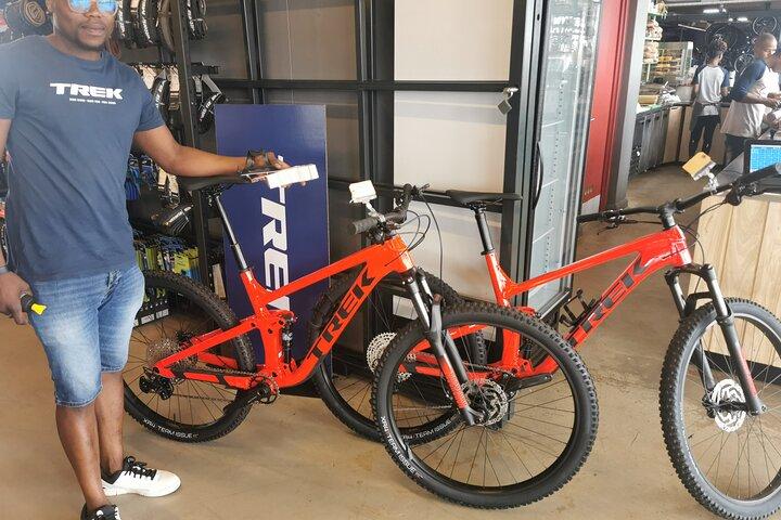 Private Cycling The Cradle of Humankind in Game Reserve