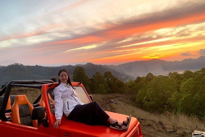 Mount Batur Jeep Tour and Hot Spring