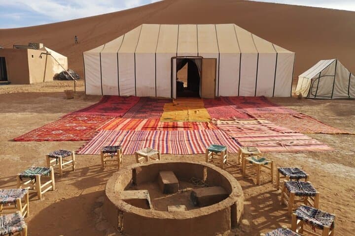 Sahara Adventure with Berber Guide 3 - day 2 - night (Fixed Camp)