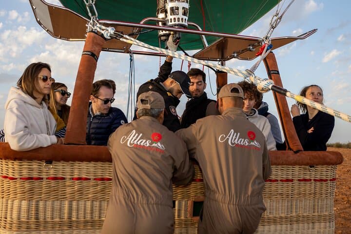Marrakech Desert Balloon Flight with Atlas Views and Breakfast