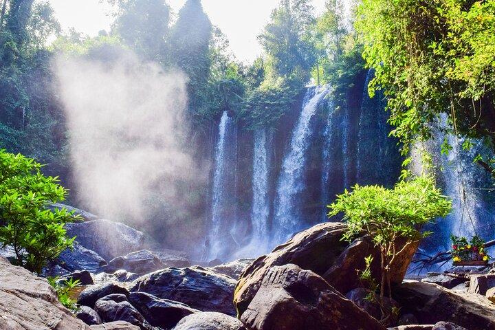 Siem Reap Outdoor Private Tour (Waterfalls 50km from Siem Reap)