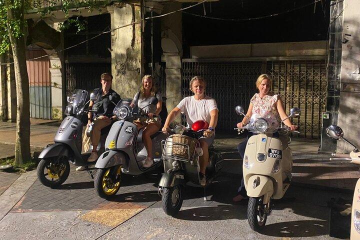 Vintage Vespas Foodie Tour at Kuala Lumpur