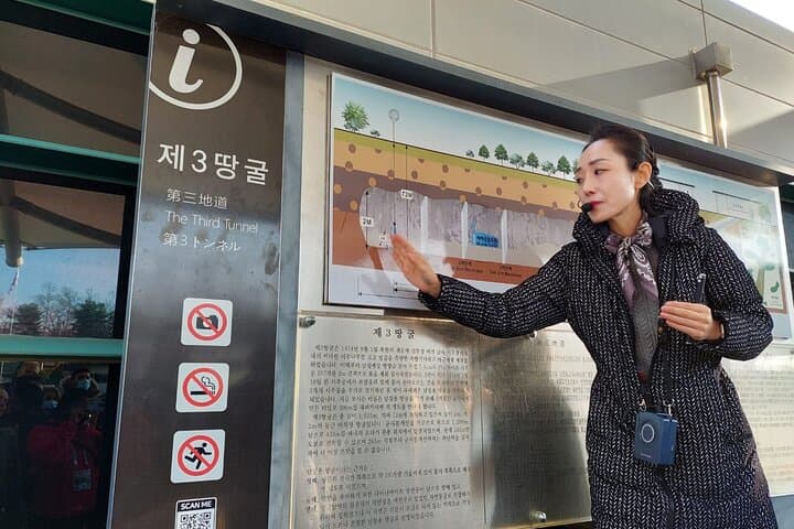 Korea's DMZ 3rd Tunnel Tour from Seoul & Optional Red Bridge Rush