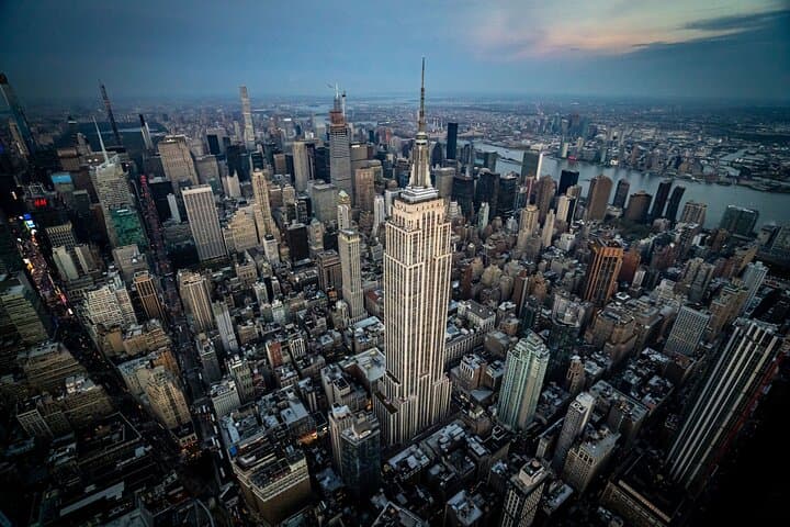 New York City Helicopter Airport Transfer with Scenic Tour