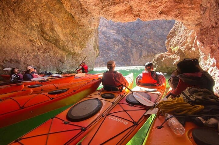 Emerald Cave and Black Canyon Kayak Tour with Vegas Pickup