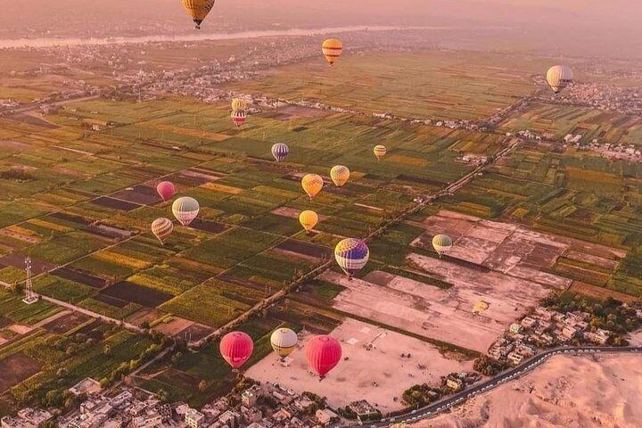 One Package Hot Air Balloon with Best of Luxor Full Day Tour