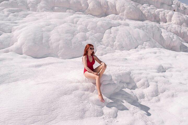 Side Small Group Pamukkale Hot Springs & Hierapolis Tour
