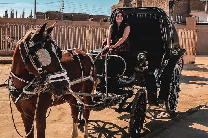 Private Luxor Horse-Carriage Tour with Local Guide