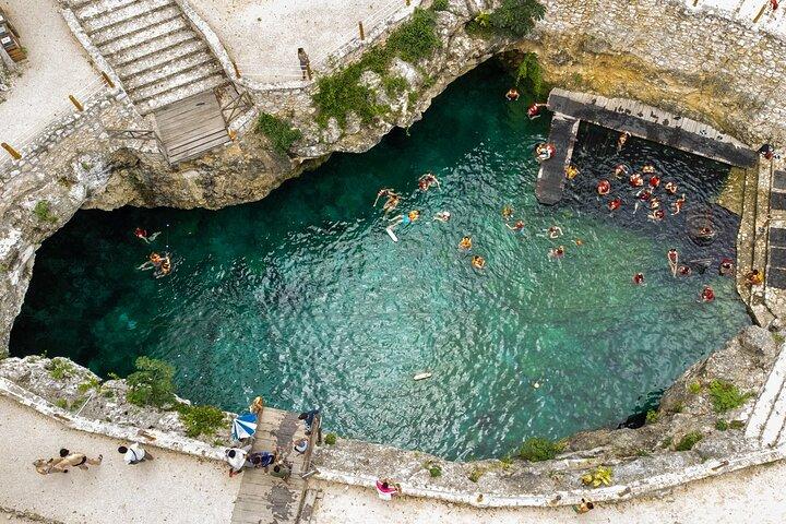 Tour 4X1 Visit Tulum, Coba, Cenote & Playa del Carmen. With lunch