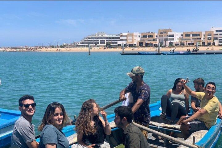 Private Boat Tour of the Bouregreg River, a Traditional Boat