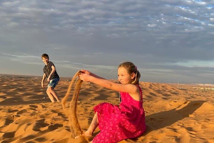 Dubai Morning Desert Safari with Dune Bashing & Camel Ride