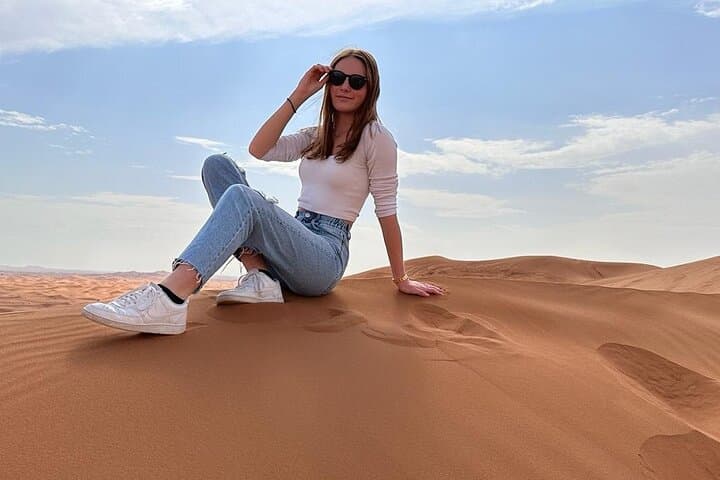 Dubai Morning Desert Safari with Dune Bashing & Camel Ride