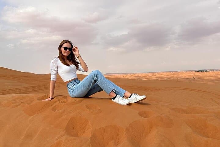 Dubai Morning Desert Safari with Dune Bashing & Camel Ride