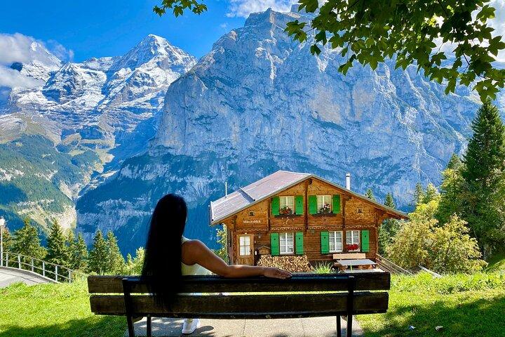 Private Full-Day Tour to Grindelwald Lauterbrunnen Interlaken Mürren from Basel