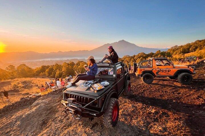 Mount Batur Sunrise Jeep Tour with Natural Hot Spring