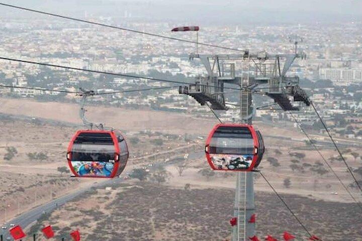 Agadir Cable Car descover the old kasbah Montagne