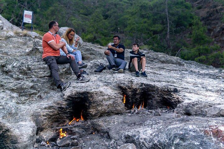 Olympos, Cirali, Chimera Night Tour with Dinner at Ulupinar
