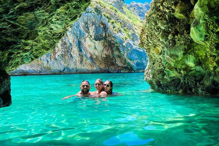 Blue Cave & Grama Bay Full Day Guided Boat Tour