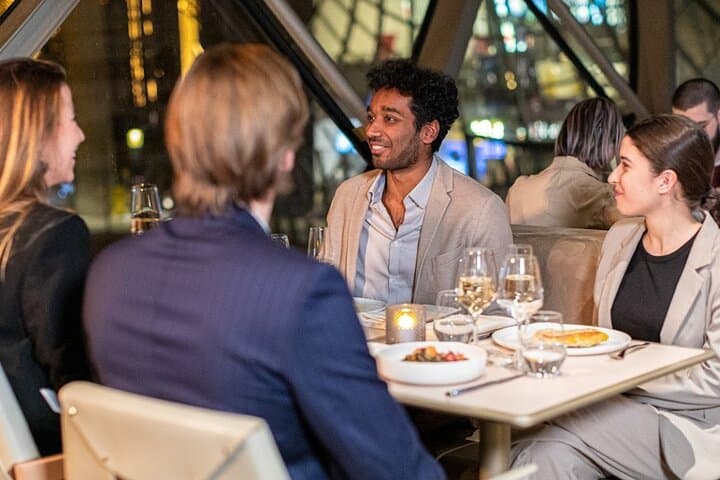 Paris Late Dinner at Eiffel Tower's Madame Brasserie Restaurant