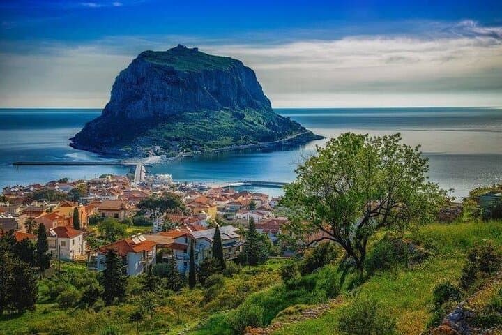 Full Day Private Tour to Monemvasia Medieval Fortress Town and Sparta