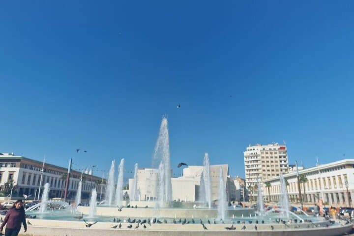 Tour of Casablanca from cruise or hotels, guided tour.