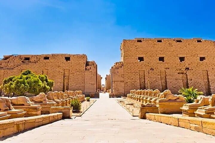 East Bank in Luxor Day Tour Karnak temple and Luxor Temple