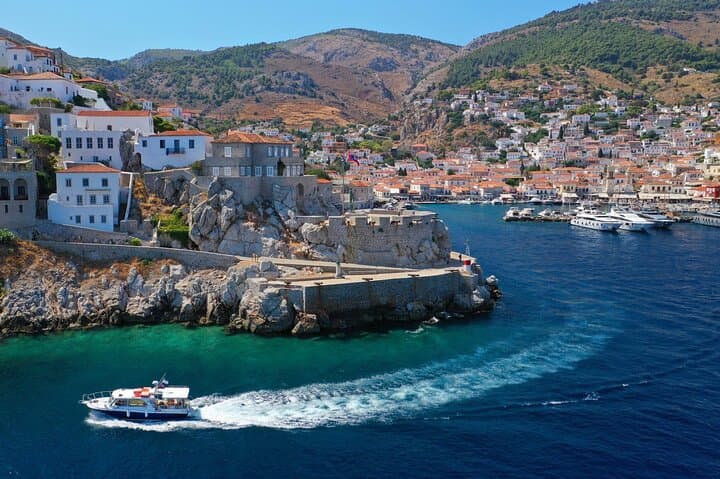 "Hydra: Wander the Cosmopolitan Car-Free Island on Foot"