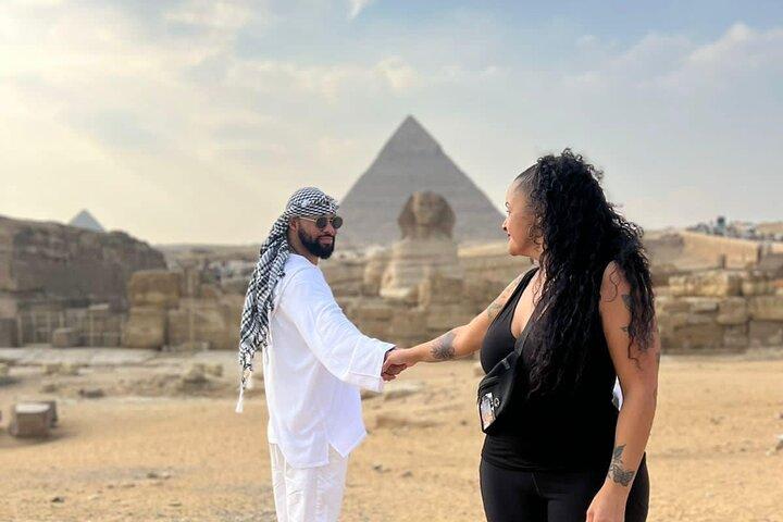 Giza Pyramids,Sphinx,Camel Ride,ATV Bike,Shopping, Dinner cruise