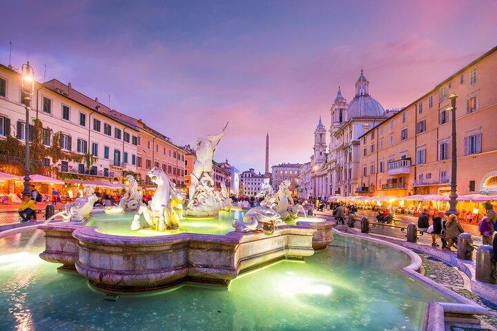 Rome: Hop-on-off bus tour -Visit the main attraction of Rome