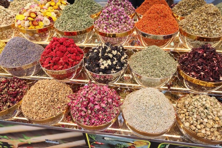 Dubai City Tour Old Town, Abra Taxi Boat, Gold & Spice Market