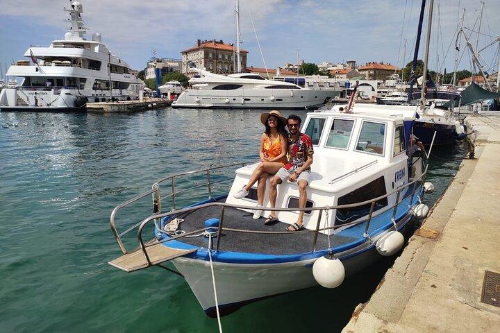 Zadar 2 Islands Hopping and Snorkeling during half day boat tour
