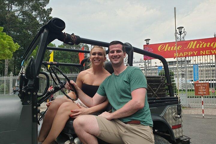 Half-Day Tour of Ho Chi Minh City on Restored Army Jeep
