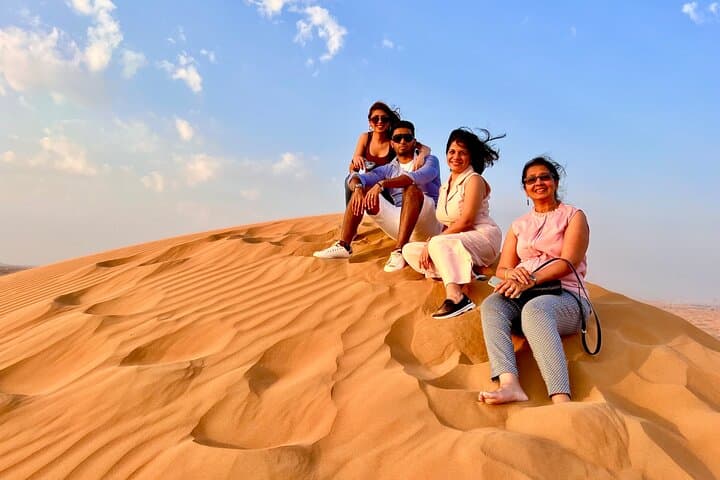 Dubai Desert Safari: Dune Bashing, Camel Ride, Sandsurf & 5* BBQ