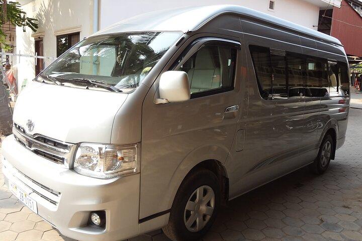 Siem Reap to Phnom Penh by Private Van or Minibus