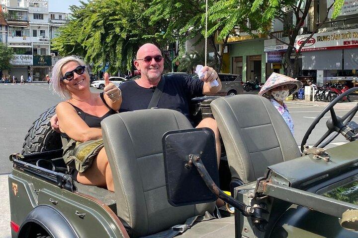 Half-Day Tour of Ho Chi Minh City on Restored Army Jeep