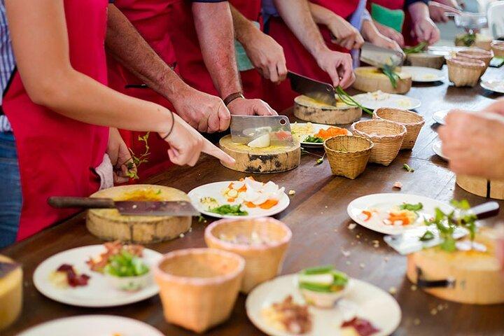 Traditional Kouzina Santorini Cooking Experience