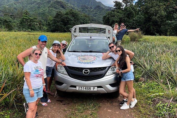 Moorea 4WD Safari from Tahiti (Pickup at Moorea Ferry Terminal)