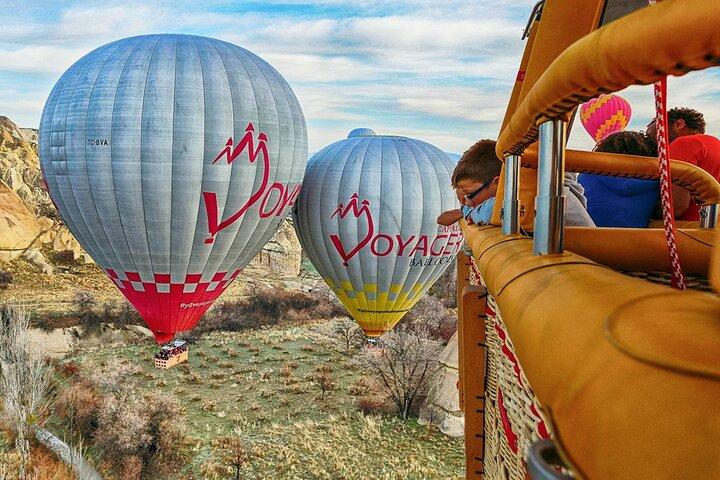 Cappadocia Hot Air Balloon Flight Over Fairy Chimneys And Goreme