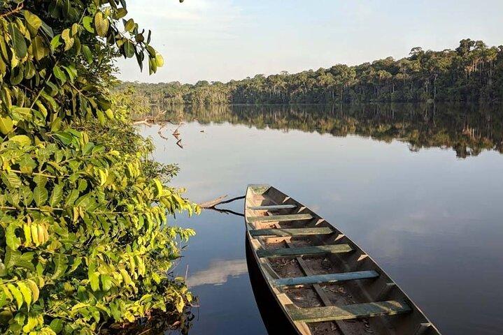 Wildlife adventure at Sandoval in the Tambopata National Reserve.