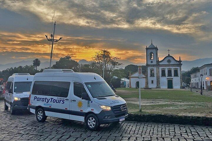 From Paraty: shared transfer to Rio de Janeiro