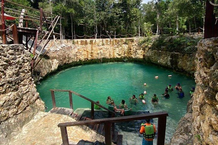 Horseback Riding Ziplines and Cenote Tour with Lunch